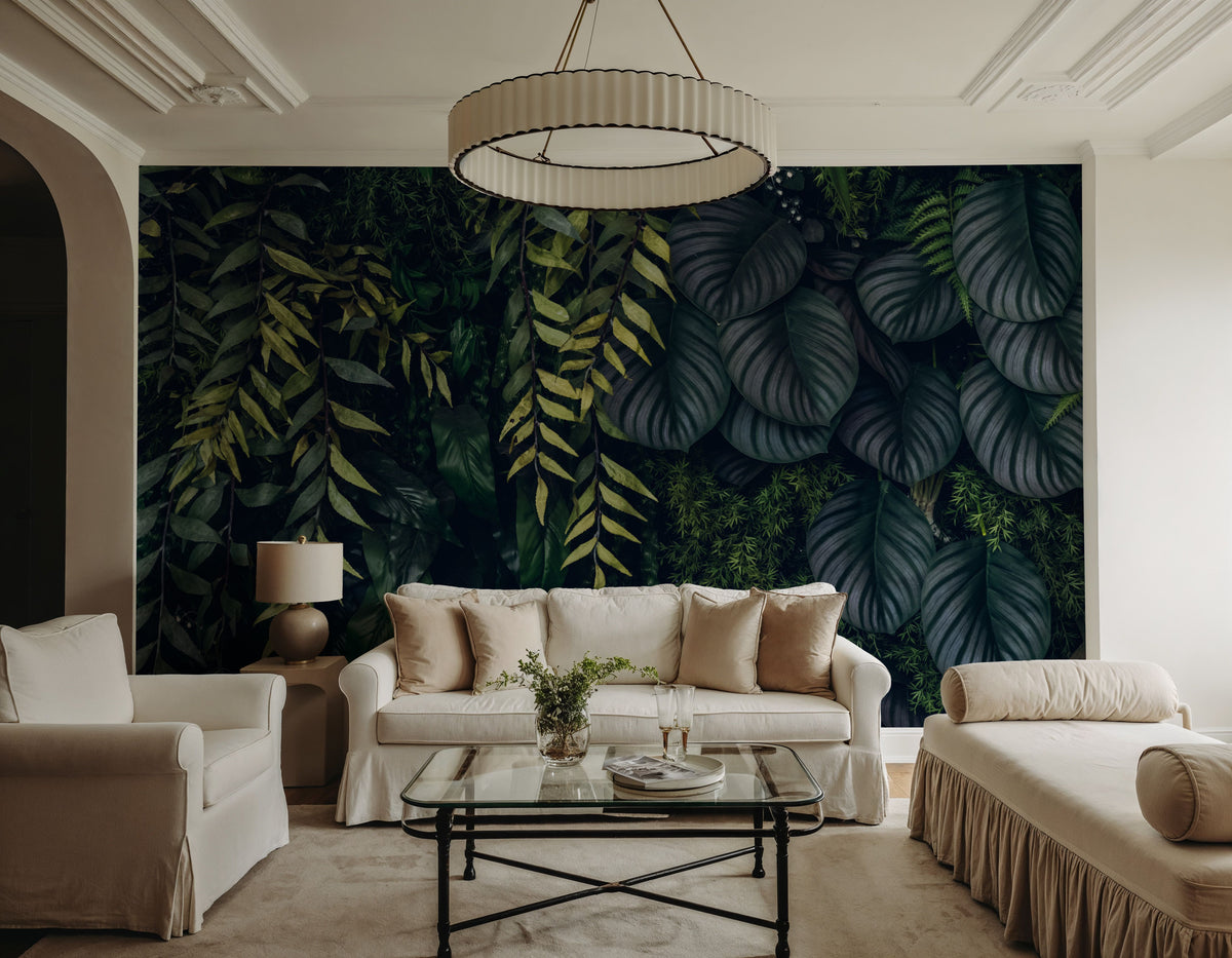 Fern Tapestry Mural Wallpaper - room preview 04
