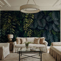 Fern Tapestry Mural Wallpaper - room preview 04