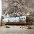 Ash Trees At Bolton Abbey Mural Wallpaper - room preview 04