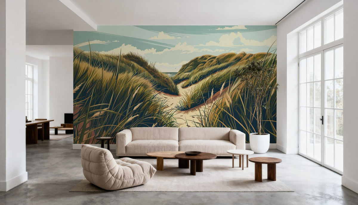 Travel Devon Dunes Mural Wallpaper - room preview 04