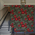 Yuletide Camelia, Coffee Mural Wallpaper - room preview 04