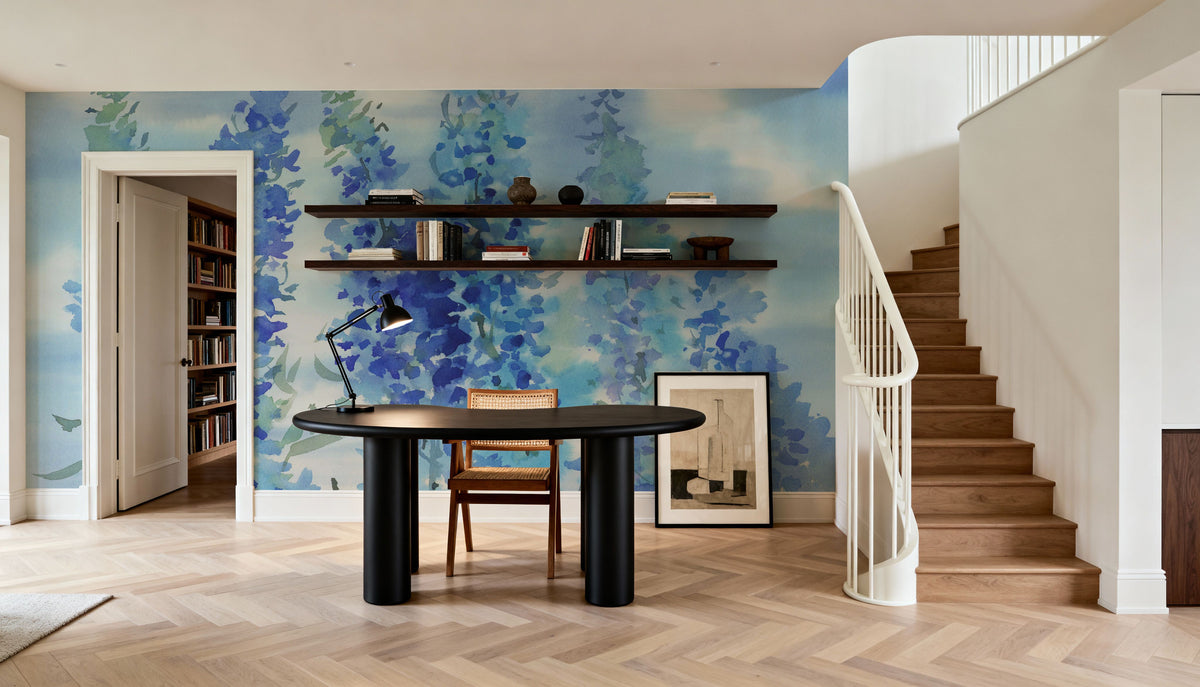 Ethereal Bloom Mural Wallpaper - room preview 04