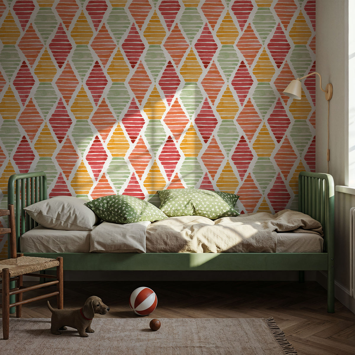 Harvest Time Multi Mural Wallpaper - room preview 04