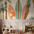 Beach Day IV Mural Wallpaper - room preview 04