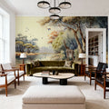 River Scene of Kenya Mural Wallpaper - room preview 04