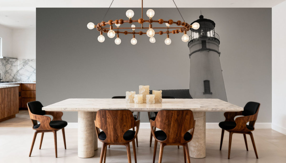 Oceanside Sunset Mural Wallpaper - room preview 04