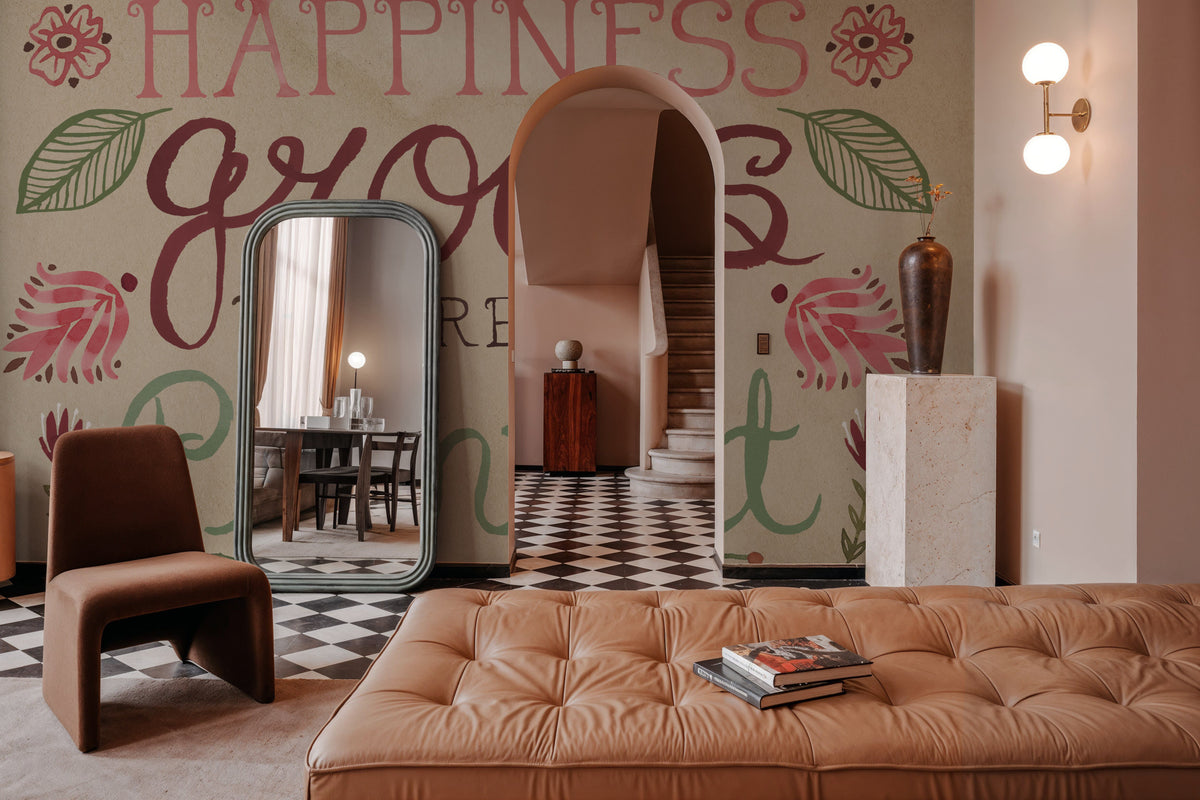 Floralscape Fairies VI Mural Wallpaper - room preview 04