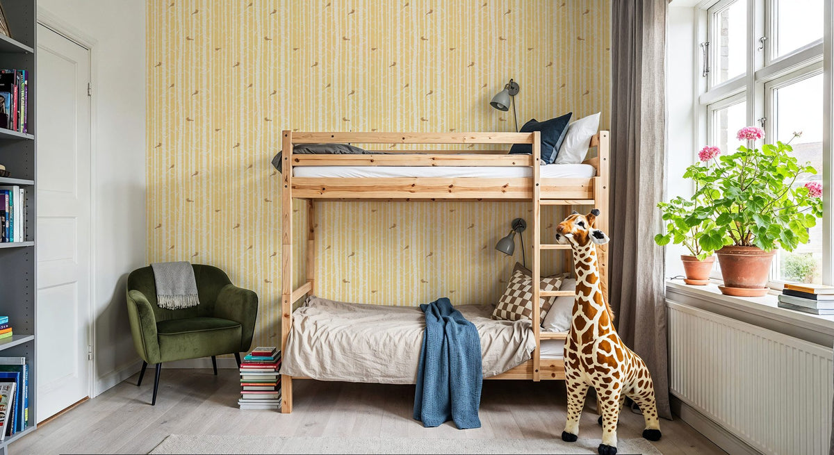 Forest View, Sunshine Mural Wallpaper - room preview 04