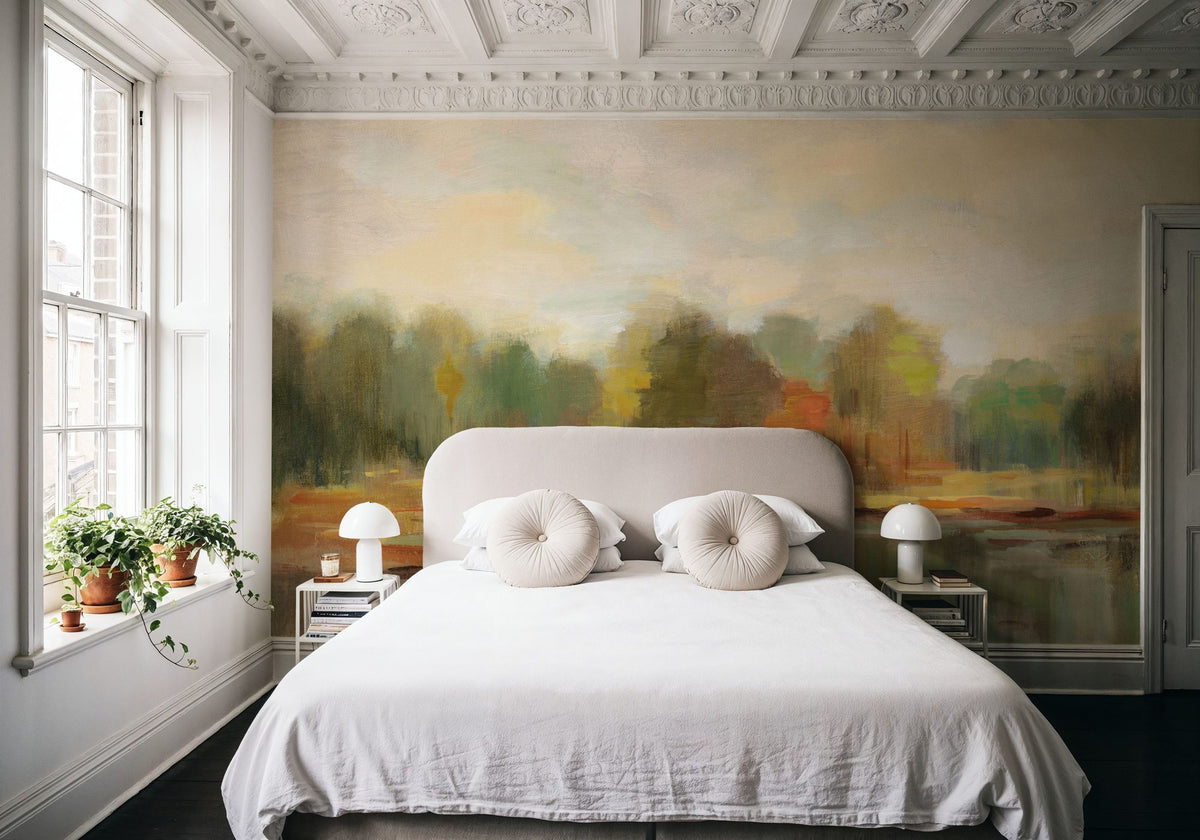 Chilly Fall Mural Wallpaper - room preview 04