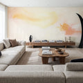 Sky Reflection Neutral Mural Wallpaper - room preview 04