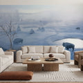 Yellowstone Bison Mural Wallpaper - room preview 04