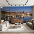 Riverside Twilight Mural Wallpaper - room preview 04