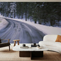 Winter Passage Mural Wallpaper - room preview 04