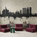Reading England Skyline Concrete Mural Wallpaper - room preview 04