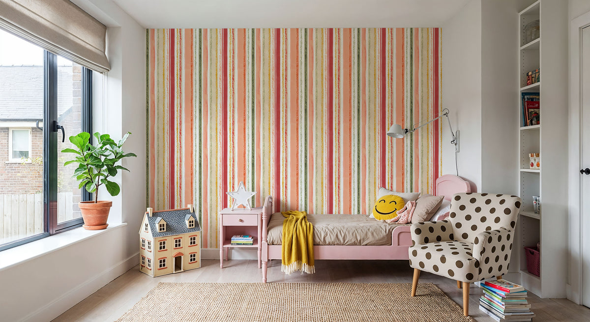 Harvest Arrows Mural Wallpaper - room preview 04