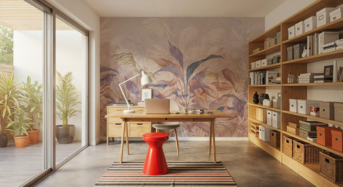 Ethereal Foliage Mural Wallpaper - room preview 04