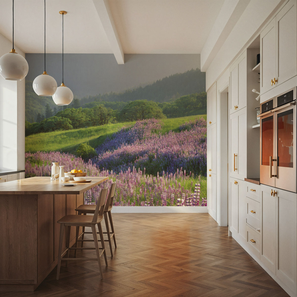 Spring Yellowstone Mural Wallpaper - room preview 04