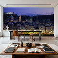 Historic Twilight Citadel Mural Wallpaper - room preview 04