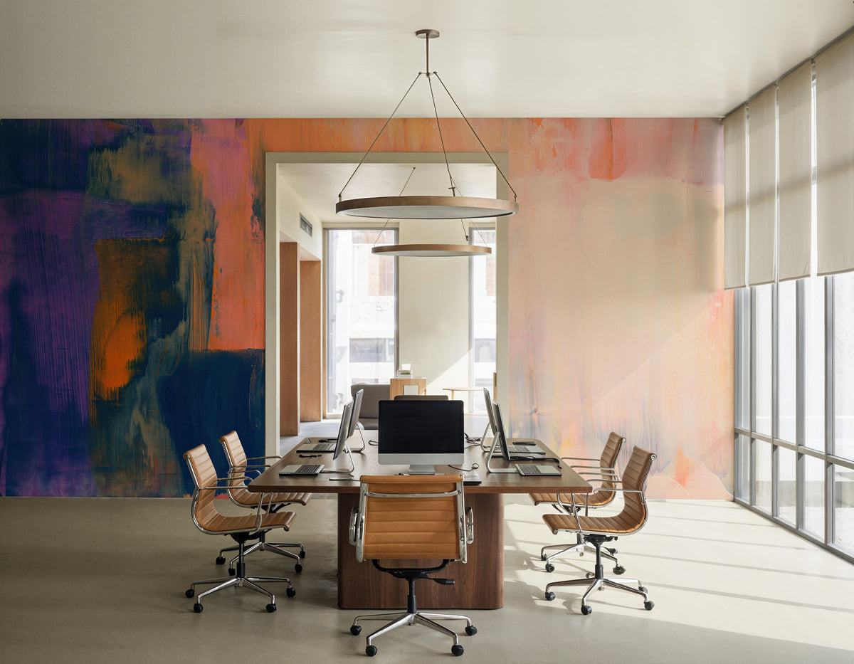Color Field Painting No.1 Mural Wallpaper - room preview 04