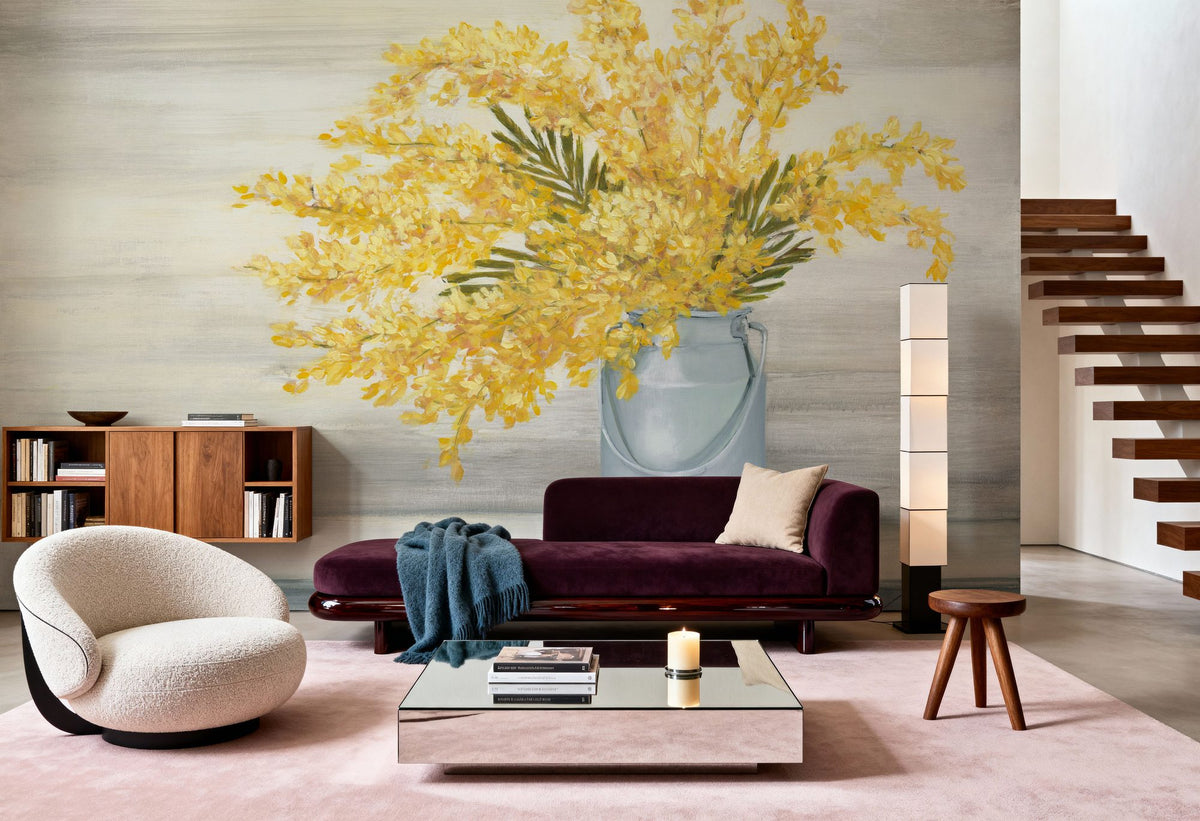 Golden Fall Mural Wallpaper - room preview 04