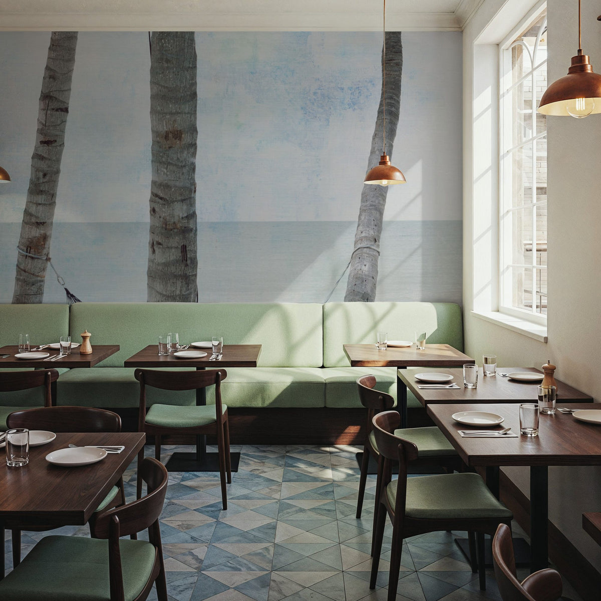 The Beach I Mural Wallpaper - room preview 04