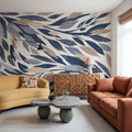 Leafy Lines Mural Wallpaper - room preview 04