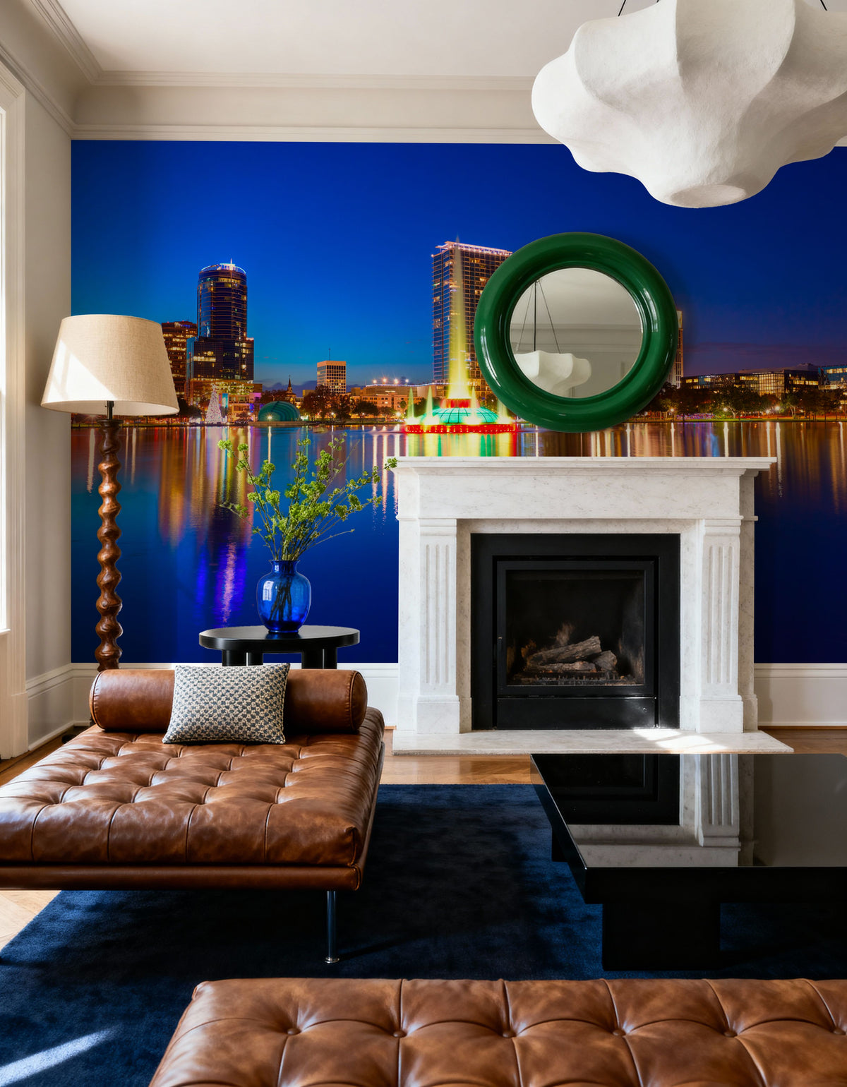 Orlando Skyline Mural Wallpaper - room preview 04