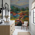 Floral Path Mural Wallpaper - room preview 04