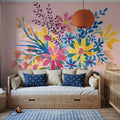 Fun Florals I Mural Wallpaper - room preview 04