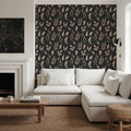 Luxury Leaves Mural Wallpaper - room preview 04