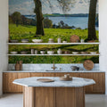 Framed Meadow Mural Wallpaper - room preview 04