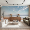 Ocean Horizon Mural Wallpaper - room preview 04
