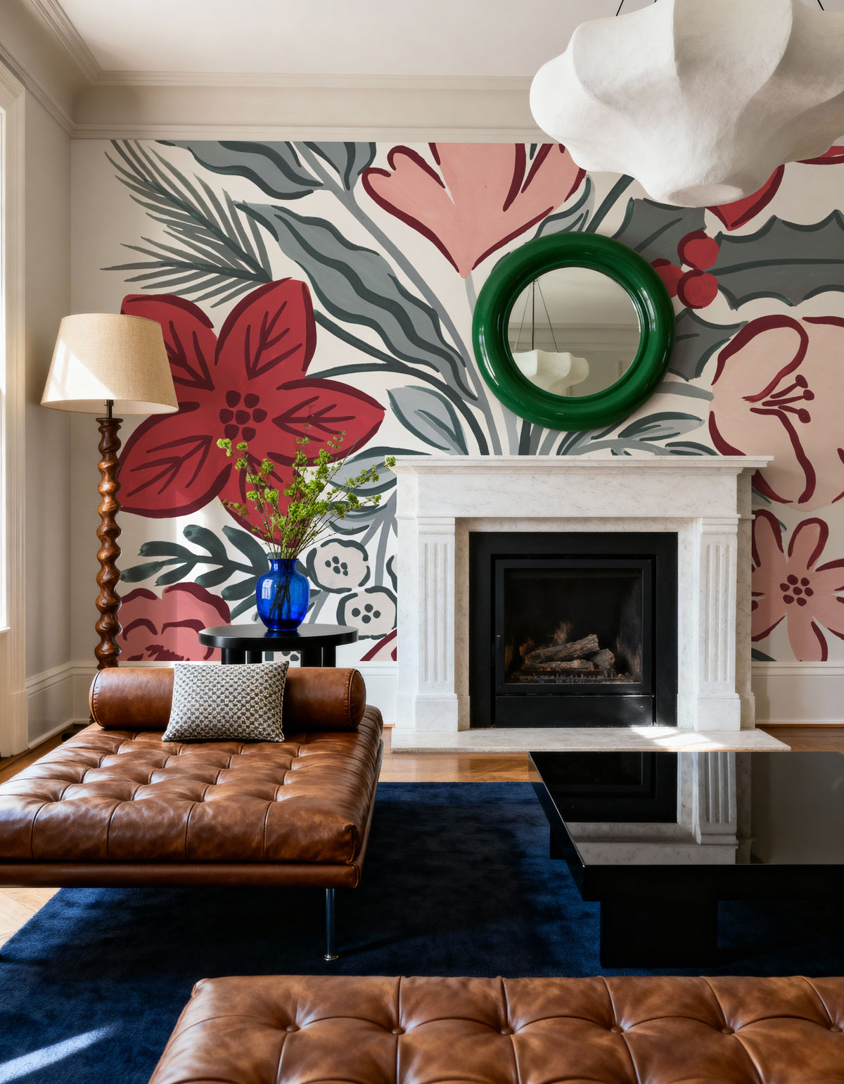 Christmas Reverie VIII Mural Wallpaper - room preview 04