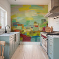 Town by the River Mural Wallpaper - room preview 04