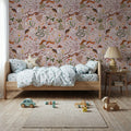 Fantasy Forest - Dusty Pink Mural Wallpaper - room preview 04