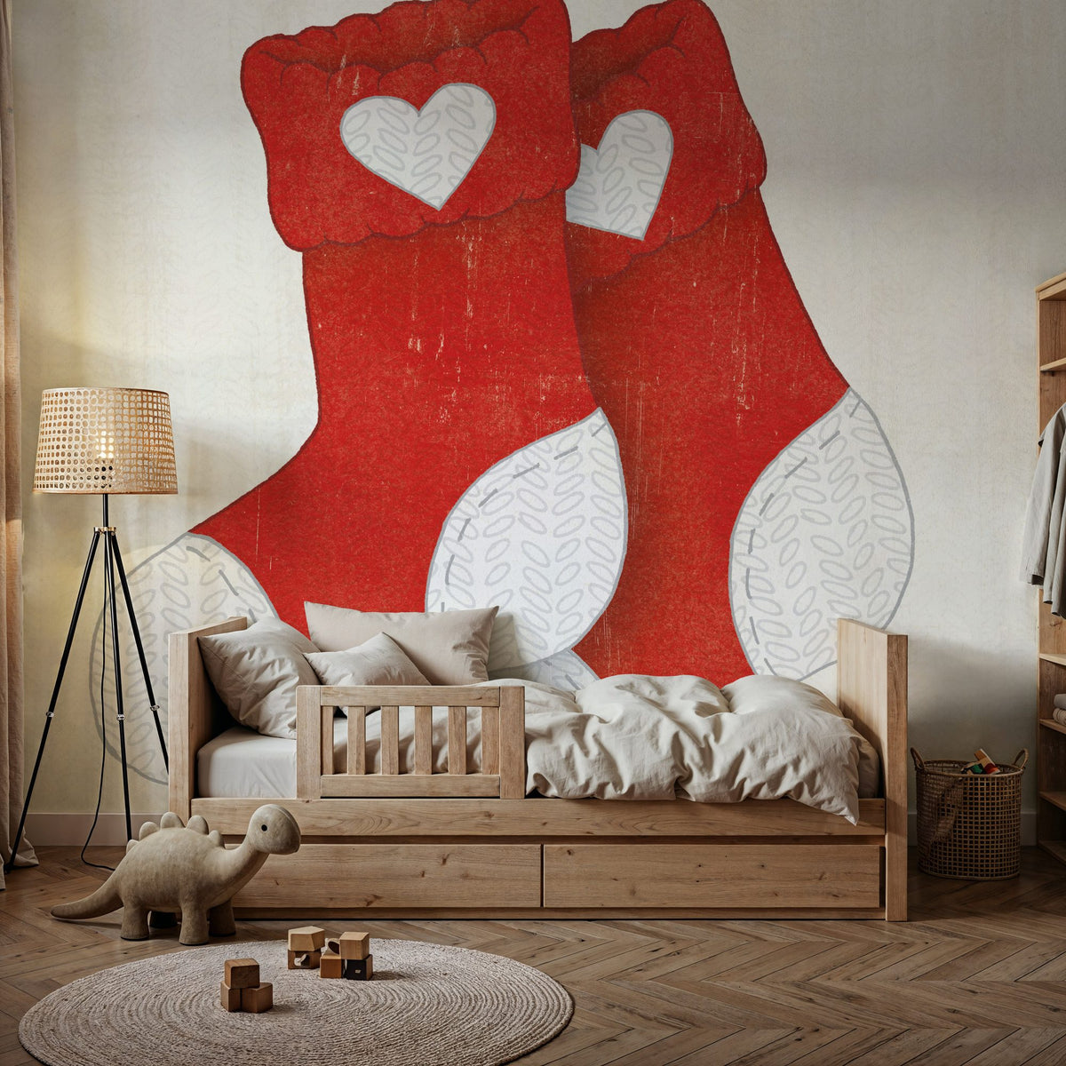 Winter Sentiments I Mural Wallpaper - room preview 04