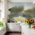 Cod Abstract Mural Wallpaper - room preview 04