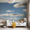 Clouds and Sky Mural Wallpaper - room preview 04