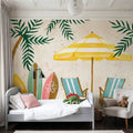 Beach Day I Mural Wallpaper - room preview 04
