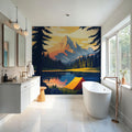 Travel Banff in Fall Mural Wallpaper - room preview 04