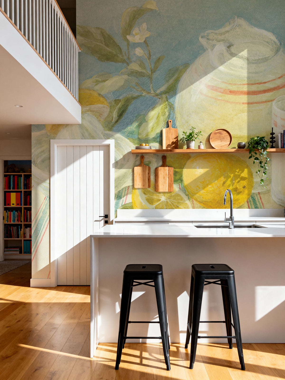 Handmade Lemonade Mural Wallpaper - room preview 04