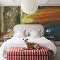 Kayaks Ready Mural Wallpaper - room preview 04