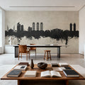 Islamabad Pakistan Skyline Concrete Mural Wallpaper - room preview 04