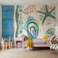 Coastline I Mural Wallpaper - room preview 04