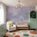 Birds of Freedom Purple Mural Wallpaper - room preview 04