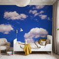 Partly Cloudy Sky Mural Wallpaper - room preview 04
