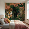 Boho Jungle Prowlers Mural Wallpaper - room preview 04
