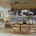 Potomac Waterfalls Mural Wallpaper - room preview 04