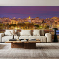 Tropical Harbor Twilight Mural Wallpaper - room preview 04