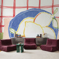 Simple Lemons Mural Wallpaper - room preview 04